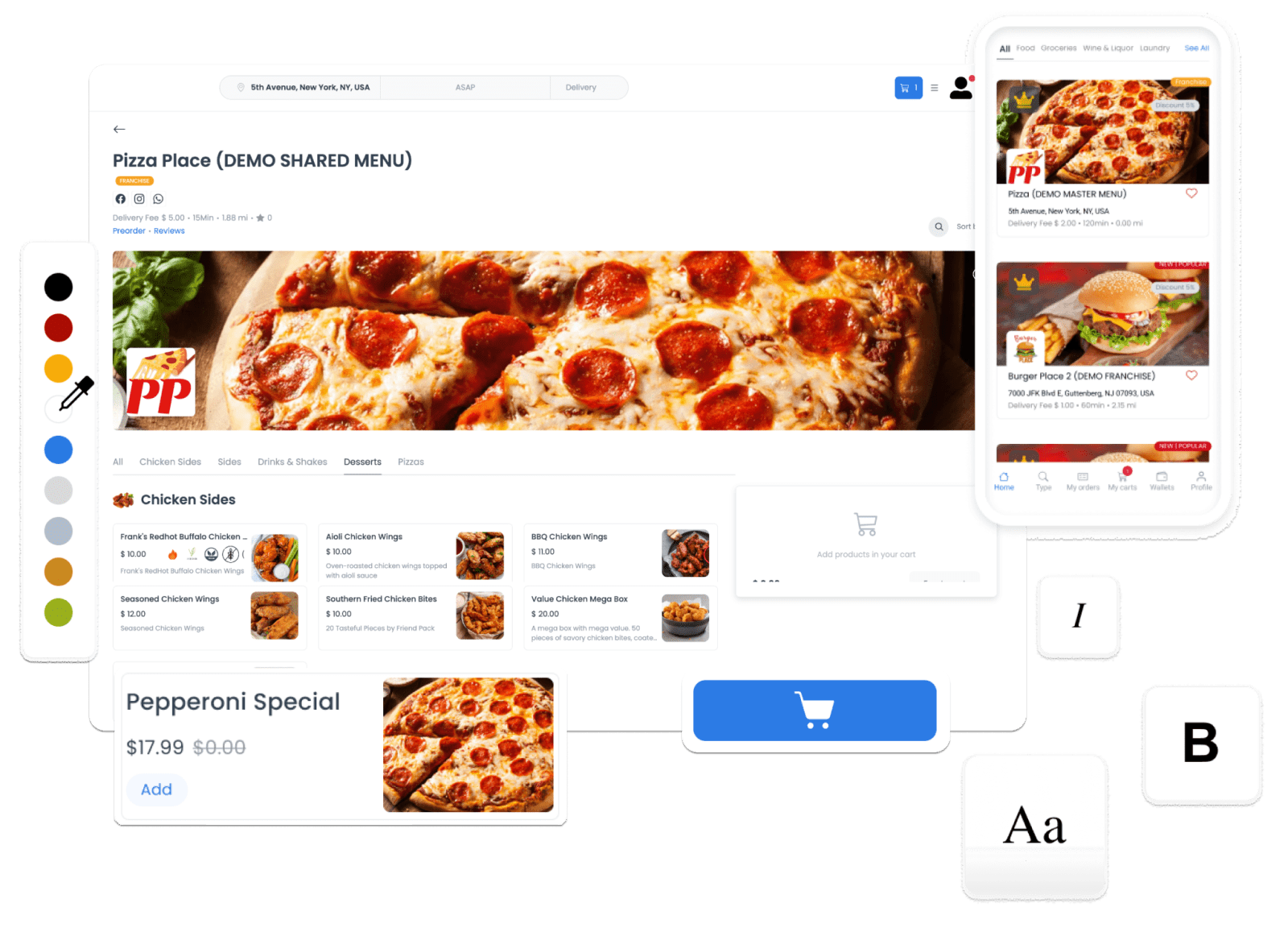 Standard Plan Marketplace Presence Online Website | Platform