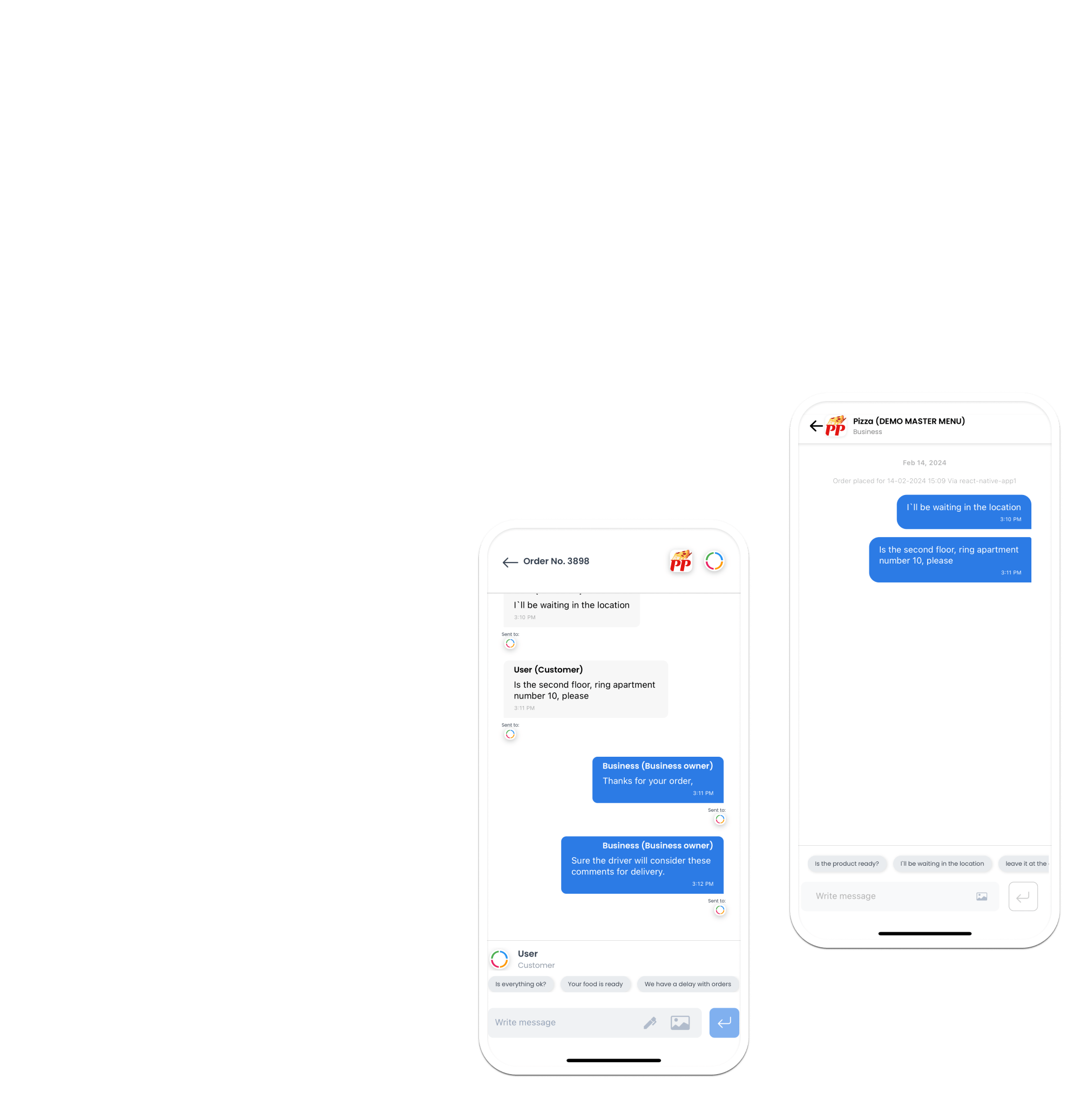 Mobile Messages Module OrderingPlus