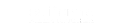 California Pizza Kitchen White Logo