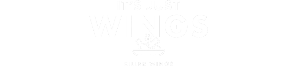 ItsJustWings White Logo
